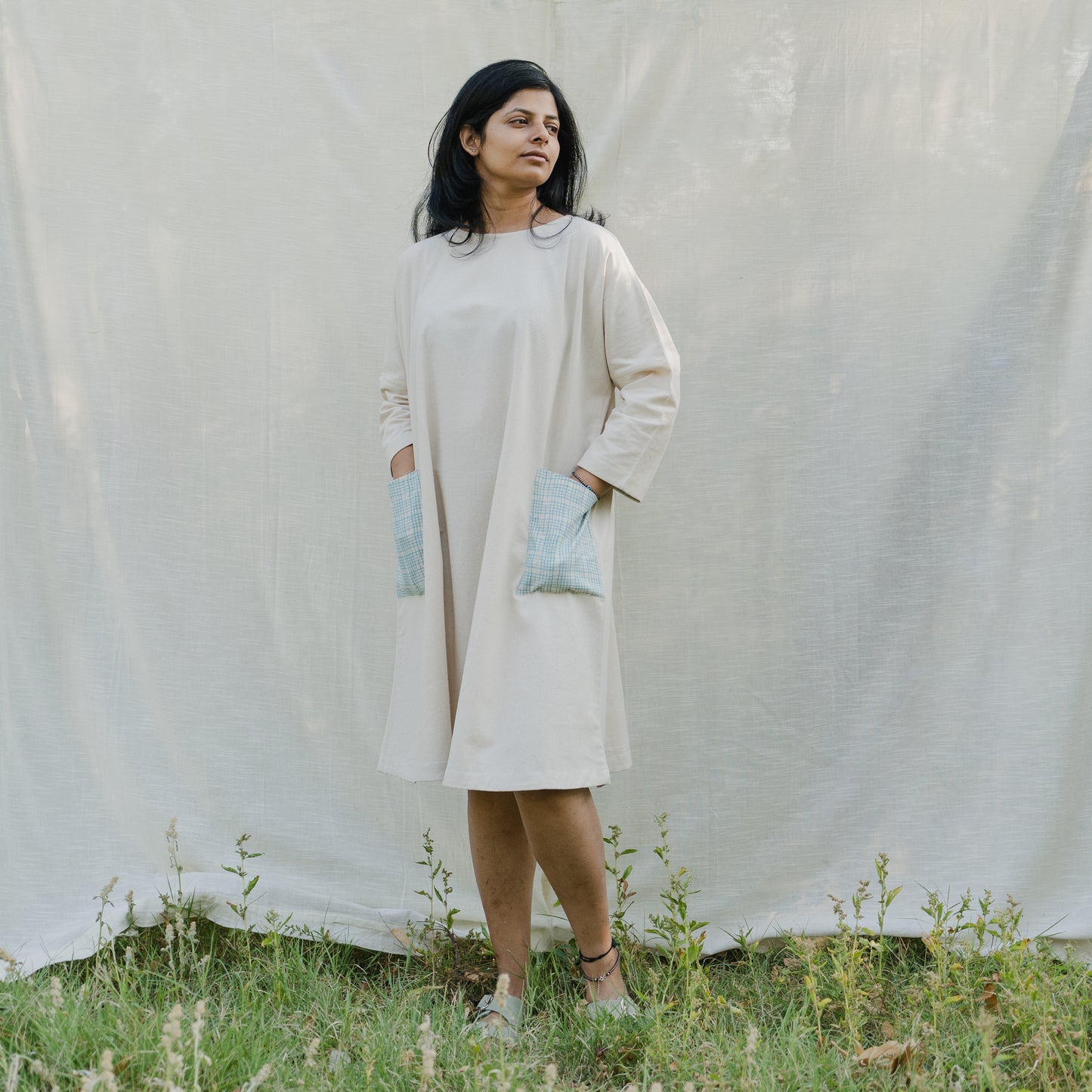 Lounge Dress Rain Fed Cotton