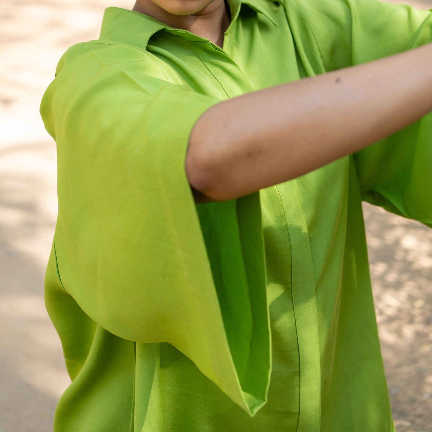 Eucalyptus Fabric Baggy Fit Shirt