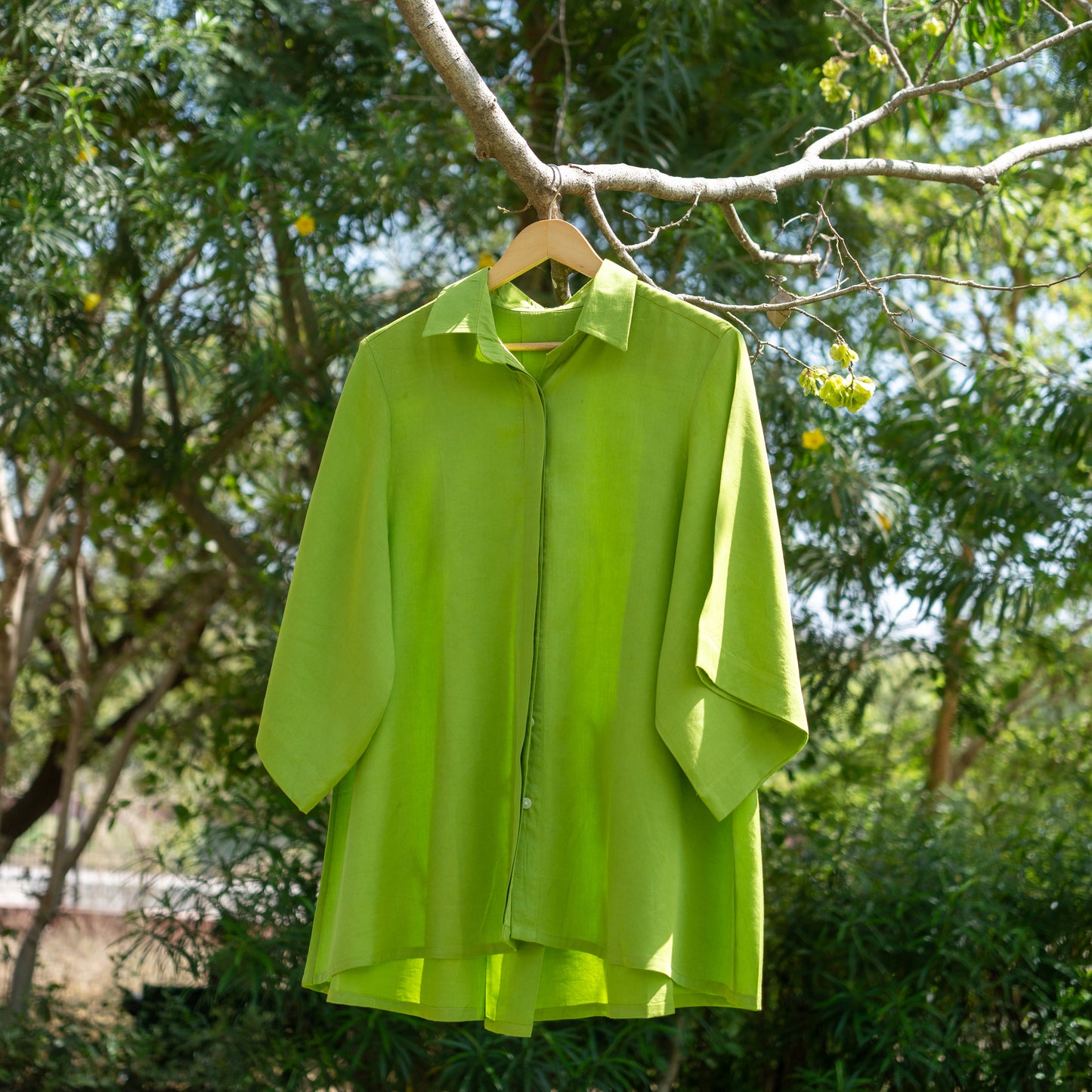 Eucalyptus Fabric Baggy Fit Shirt